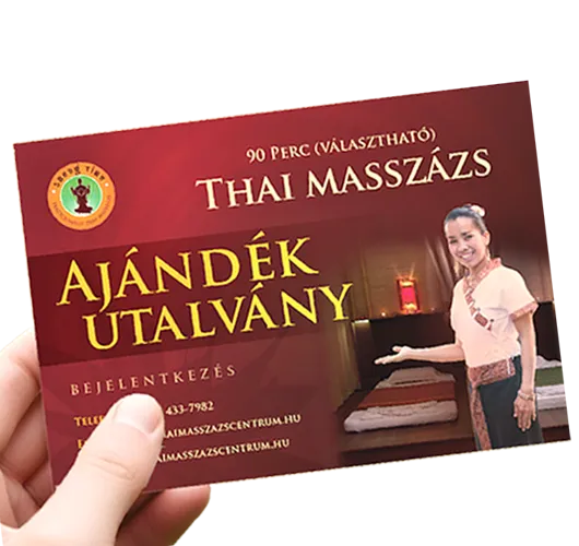 Fizetési mód: Ajándékutalvány