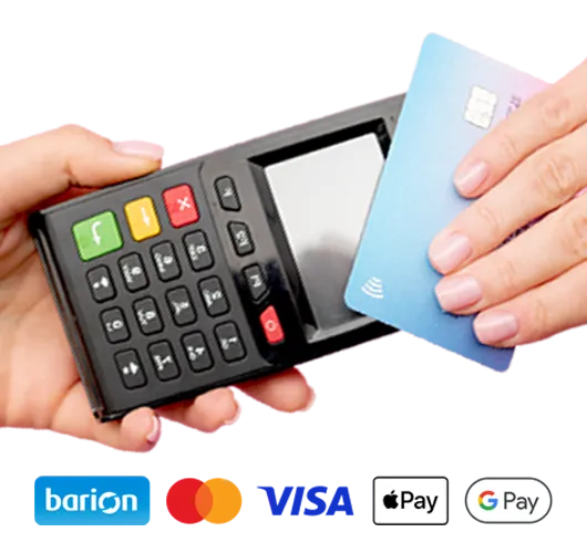 Fizetési mód: Bankkártya