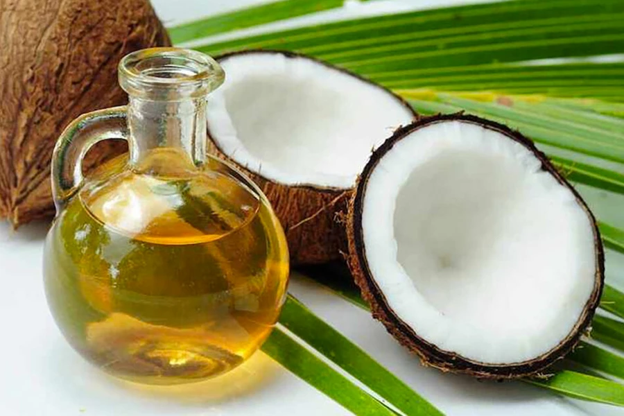 Meleg kókuszolajos masszázs